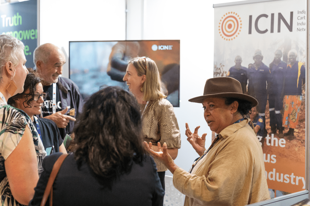 ICIN in the Exhibition Hall at the 2022 AER Summit