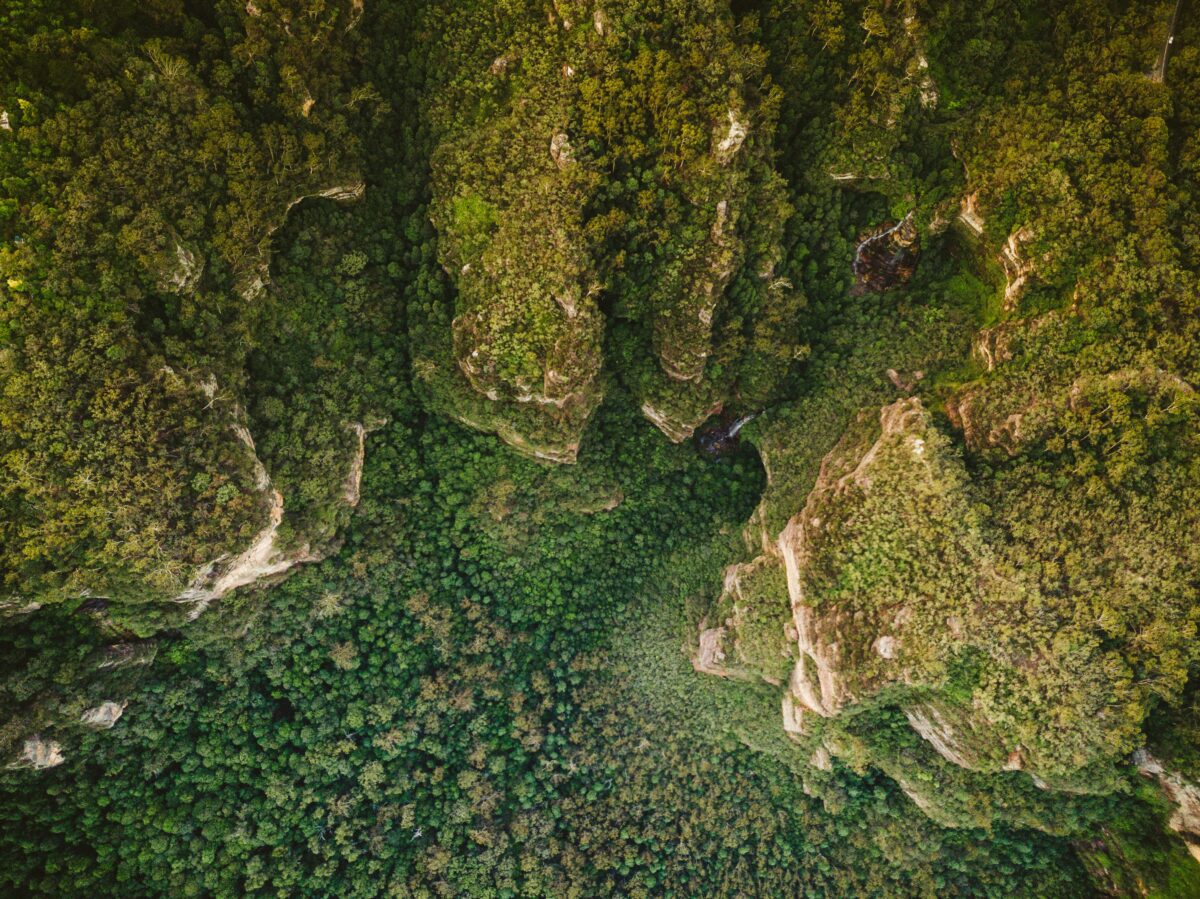 Mountain landscape.